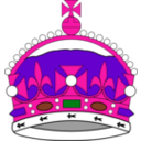 download Crown Of George Prince Of Wales clipart image with 270 hue color