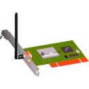 download Wifi Pci Card clipart image with 315 hue color