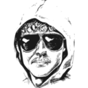 download Unabomber clipart image with 270 hue color