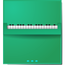 download Piano clipart image with 135 hue color