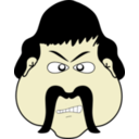 download Angry Man clipart image with 45 hue color