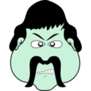 download Angry Man clipart image with 135 hue color