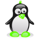 download Tux clipart image with 45 hue color