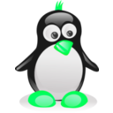 download Tux clipart image with 90 hue color