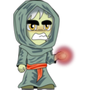 download Necromancer Chibi clipart image with 45 hue color
