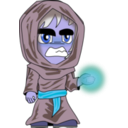 download Necromancer Chibi clipart image with 225 hue color