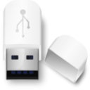 download Flash Drive clipart image with 180 hue color