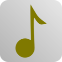 download Music Icon clipart image with 225 hue color