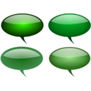 download Speach 5 clipart image with 180 hue color