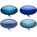 download Speach 5 clipart image with 270 hue color