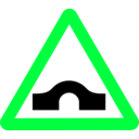 download Roadsign Humpback clipart image with 135 hue color