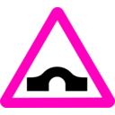 download Roadsign Humpback clipart image with 315 hue color