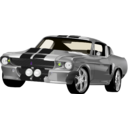 download Mustang 500gt clipart image with 225 hue color