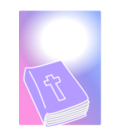 download Bible clipart image with 225 hue color
