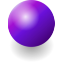 download Ball clipart image with 270 hue color