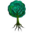 download Simple Tree 2 clipart image with 45 hue color