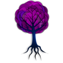 download Simple Tree 2 clipart image with 180 hue color