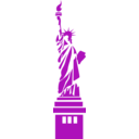 download New York Statue Of Liberty clipart image with 90 hue color