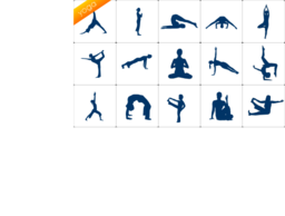 Yoga Siluete Set