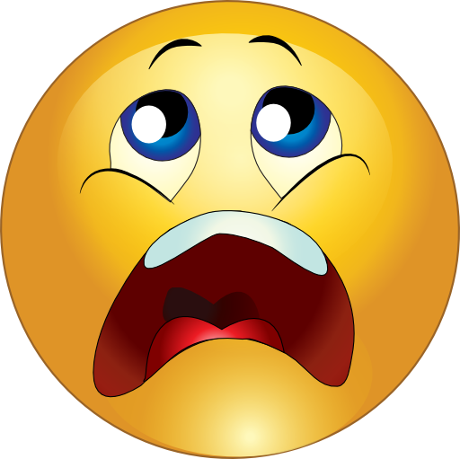 Scream Smiley Emoticon