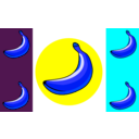 download It Remix Banana Republic Flag clipart image with 180 hue color