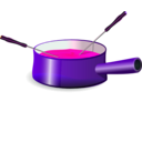 download Fondue clipart image with 270 hue color
