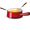 download Fondue clipart image with 0 hue color