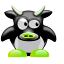 download Tux Vache V1 2 clipart image with 45 hue color