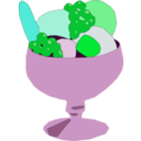download Ice Cream Cup clipart image with 135 hue color