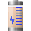 download Battery clipart image with 180 hue color