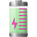 download Battery clipart image with 270 hue color