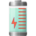 download Battery clipart image with 315 hue color