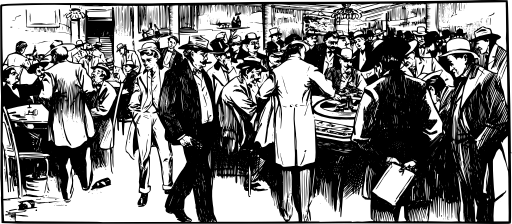 Men Gambling 1901