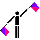 download Semaphore Lima clipart image with 270 hue color