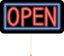 Open Neon Sign