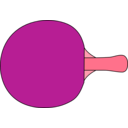 download Table Tennis Racquet clipart image with 315 hue color