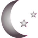 download Crescent Icon clipart image with 135 hue color