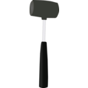 download Mallet clipart image with 180 hue color