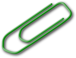 Green Paperclip