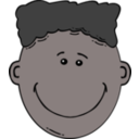 download Boy Face Cartoon clipart image with 0 hue color