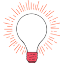 download Lightbulb 2 clipart image with 315 hue color