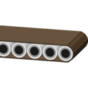 download Conveyor Belt clipart image with 180 hue color