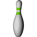 download Bowling Pin clipart image with 90 hue color
