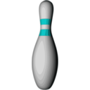 download Bowling Pin clipart image with 180 hue color