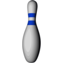 download Bowling Pin clipart image with 225 hue color