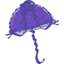 download Umbella clipart image with 270 hue color