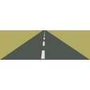 download Road With Landscape clipart image with 315 hue color