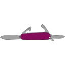 download Swiss Army Knife 2 clipart image with 315 hue color