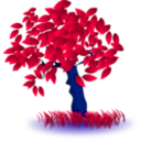 download Tree Arbol clipart image with 225 hue color