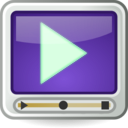 download Tango Styled Video Player Icon clipart image with 45 hue color